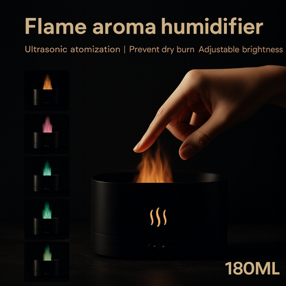 AeroFlame Cool Mist Aroma Humidifier